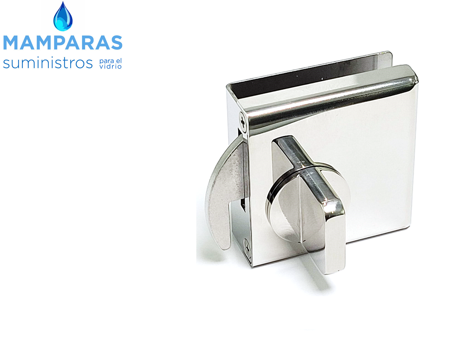 MS45500 CERRADURA PARA PUERTA DE CRISTAL TEMPLADO DE 10 MM SERIE 04